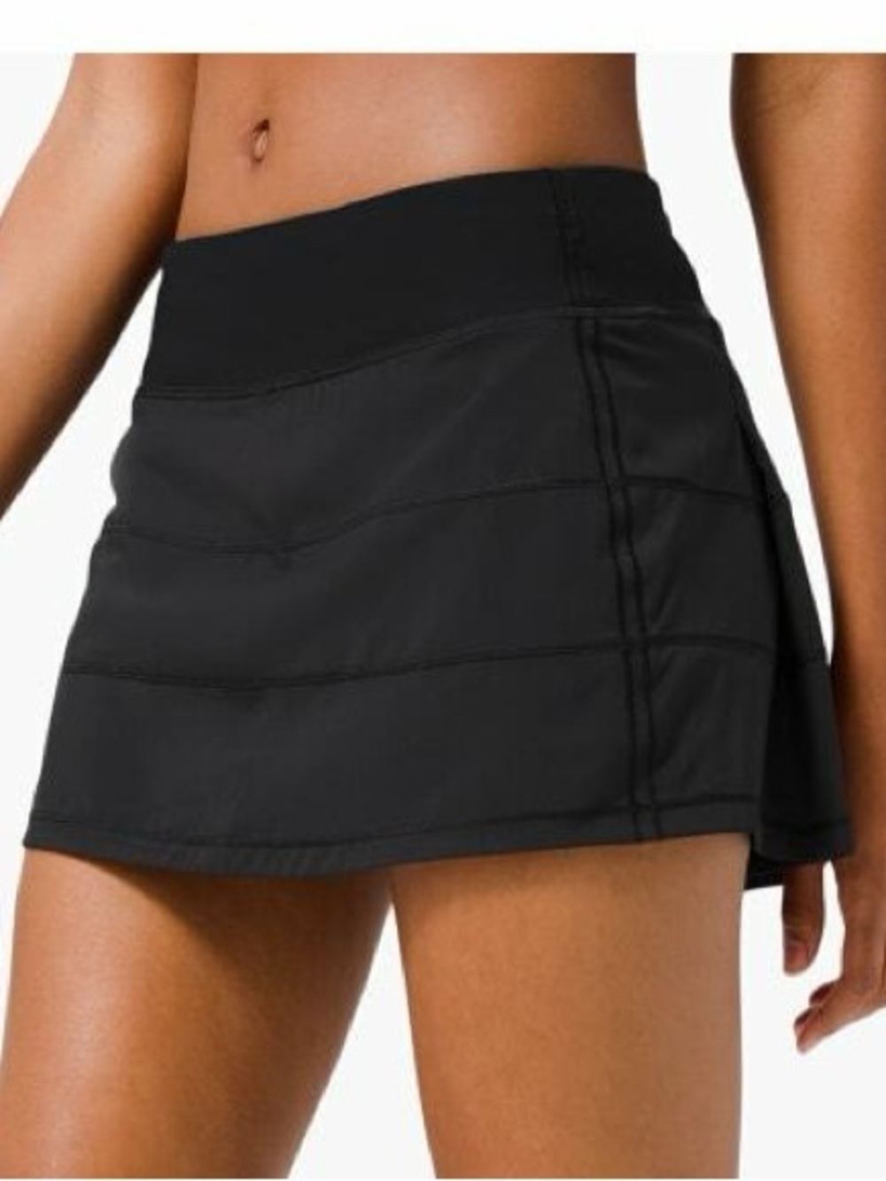 Lululemon Black Pace Rival Skirt Regular